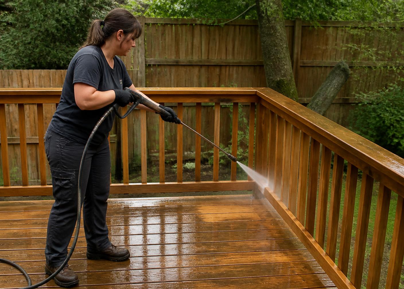 Deck & Fence Cleaning in Vernon Hills