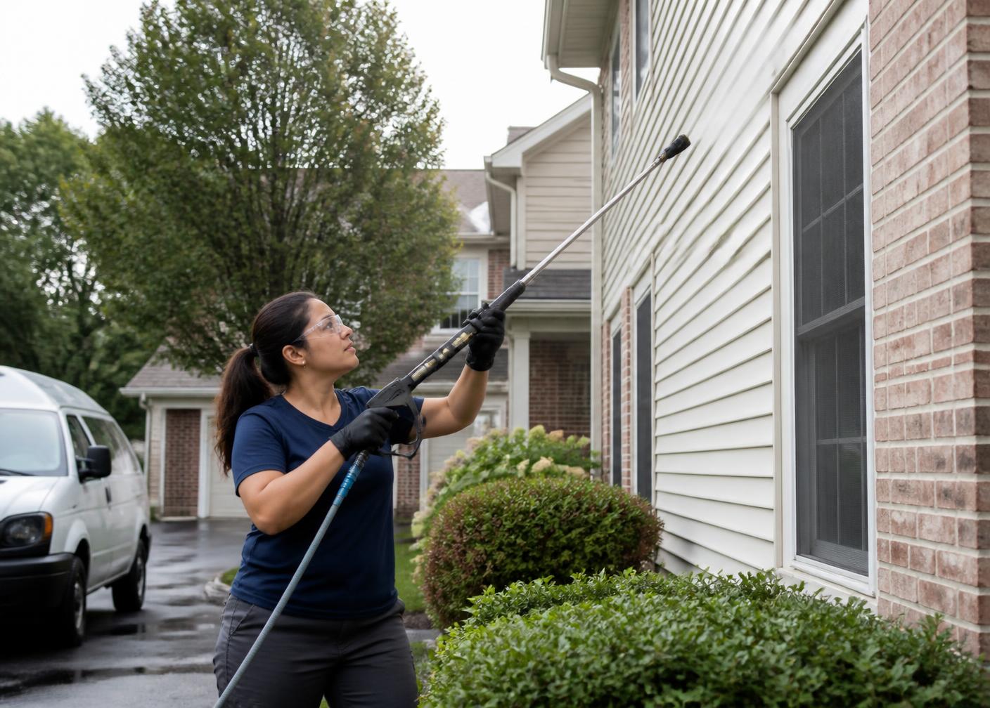 House Washing in Vernon Hills