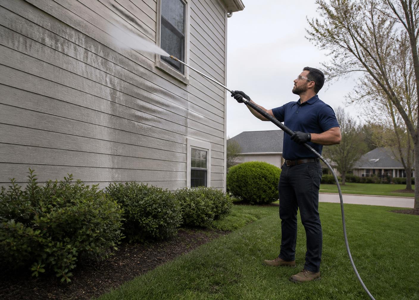 Soft Washing in Vernon Hills
